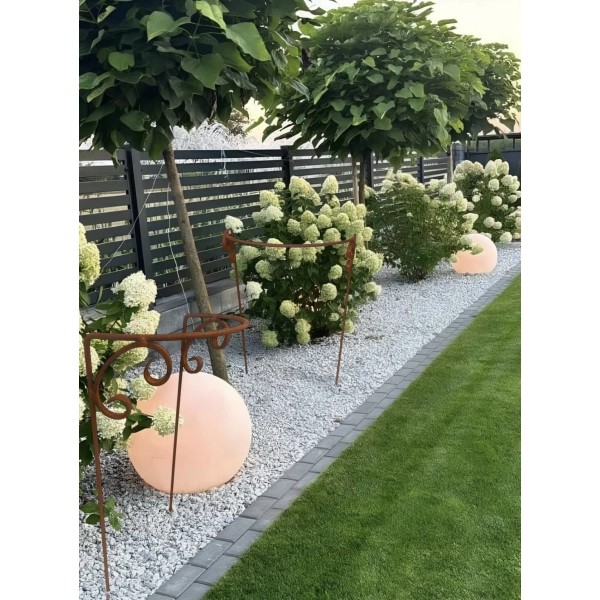 Stylowa Podpora do roślin krzewów hortensji róż piwonii solidna średnica 30cm , 50cm wysokość